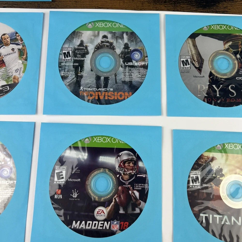 Multi Platform Loose Discs Video Game - Lot Of 50 - AS IS Untested Scratches #6